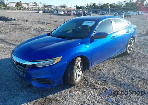 2019 Honda Insight Lx from USA, damaged, VIN 19XZE4F10KE020677